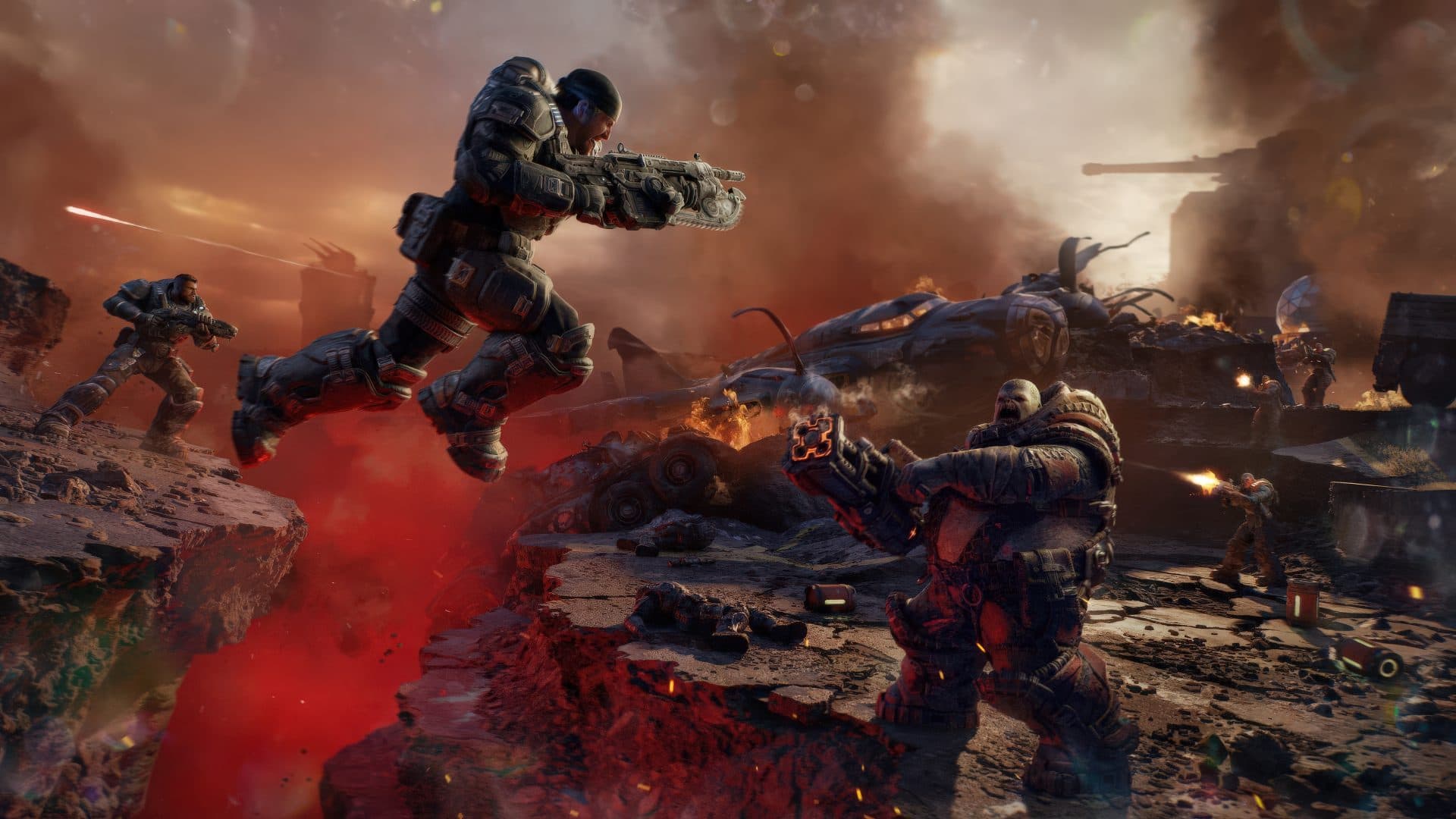 Gears of War E-Day solo exige RTX 2060 y 12 GB de RAM