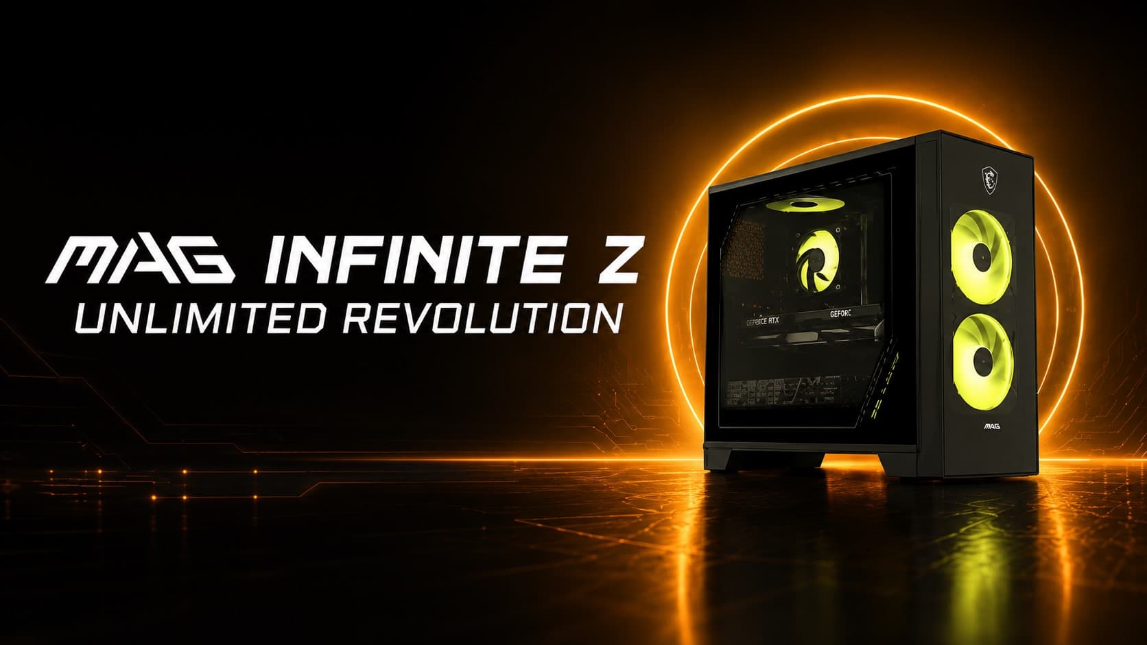 MSI MAG Infinite Z 8B: RTX 5070 Ti y refrigeración IA en chasis compacto