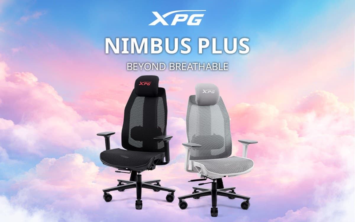 Sillas gaming XPG NIMBUS PLUS en negro y blanco