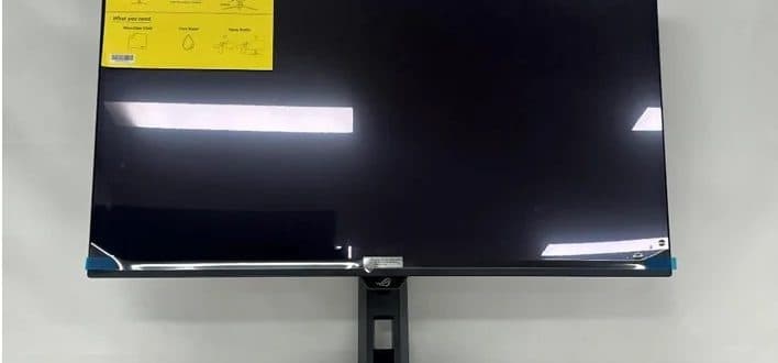 Asus filtra siete monitores OLED gaming con hasta 560Hz