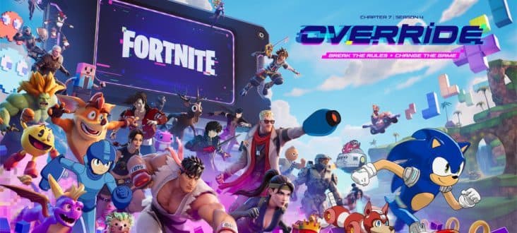 Sonic, Mega Man, Spyro y Crash llegan a Fortnite Capítulo 7 Temporada 4