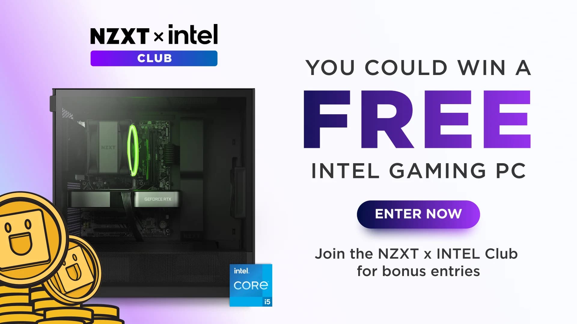 NZXT x Intel Club: sorteo de PC gaming en julio de 2026