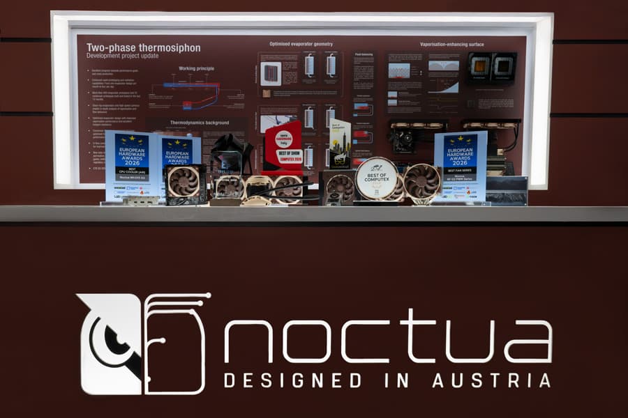 Noctua presenta sus nuevos refrigeradores líquidos NL-LC1 en Computex 2026