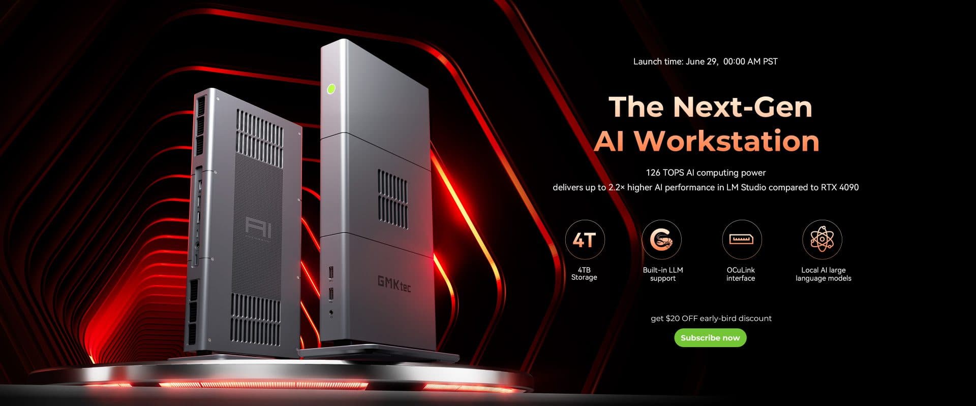 GMKtec EVO-X3: estación de trabajo con Ryzen AI MAX+ 395 y 128 GB en tamaño PS4