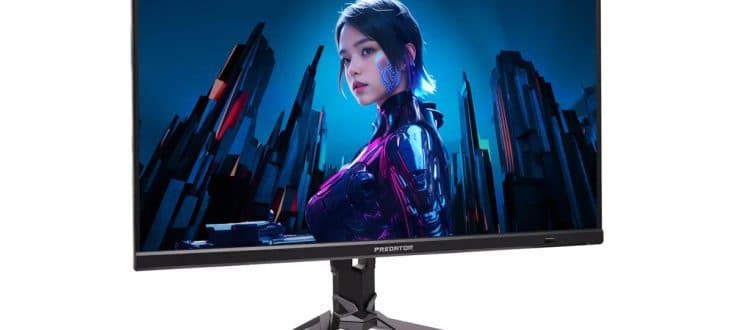 Acer presenta monitores Predator, Nitro y ProDesigner con hasta 1000Hz