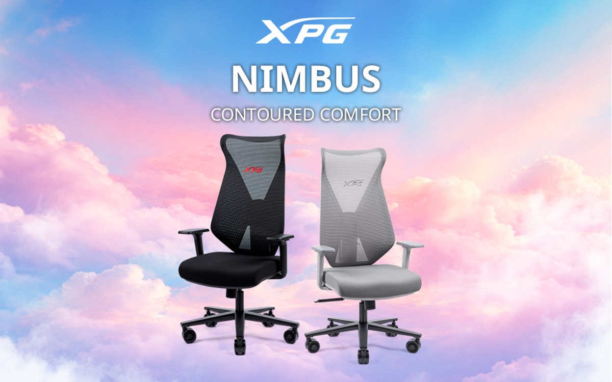 Sillas XPG NIMBUS en negro y en gris