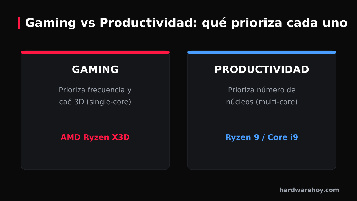 Mejor procesador en 2026: AMD vs Intel, cuál elegir según tu uso